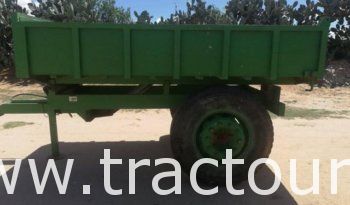 À vendre Semi remorque agricole benne complet
