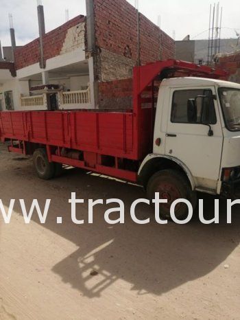 À vendre Camion plateau avec ridelles Fiat Iveco 100-13 complet
