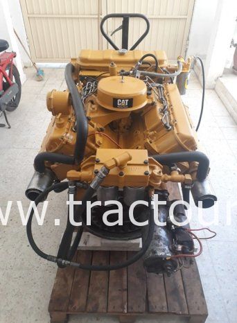 À vendre moteur marin Caterpillar 3208 V8 11 litres 175 chevaux atmosphérique avec boite de vitesse complet