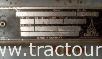 À vendre Moteur 6 cylindres Deutz type F6L913 complet