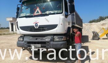 À vendre Tracteur avec semi remorque benne TP Renault Kerax 380 DXI complet