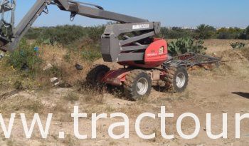 À vendre Nacelle élévatrice à bras automotrice Manitou complet