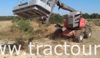 À vendre Nacelle élévatrice à bras automotrice Manitou complet