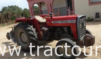 À vendre Tracteur Massey Ferguson 240 complet