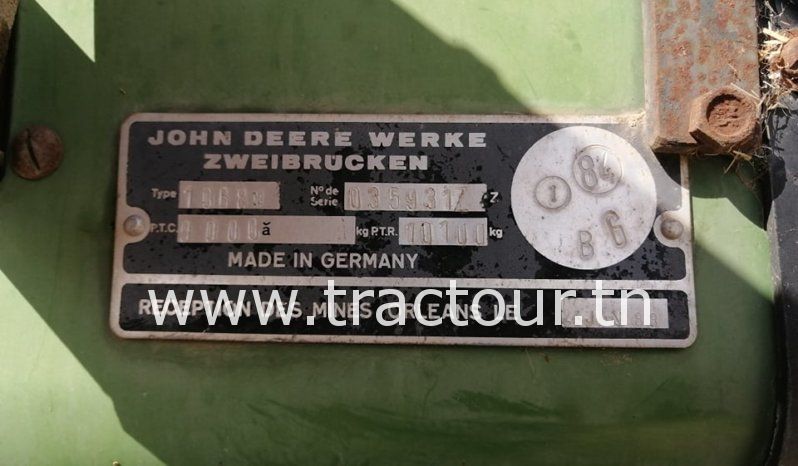 À vendre Moissonneuse batteuse John Deere 1068 complet