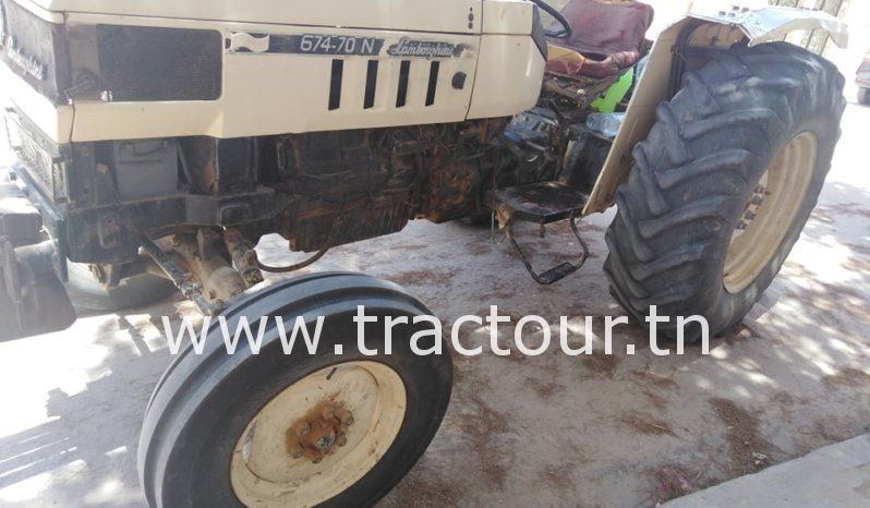 À vendre Tracteur Lamborghini 674-70 N ➕ #semi_remorque_agricole_citerne complet