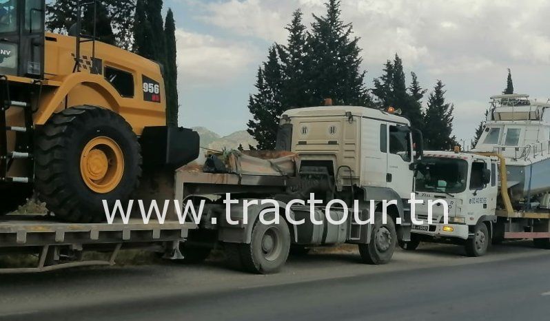 Service de transport d’engin et location de camion avec porte char en Tunisie & Algérie complet