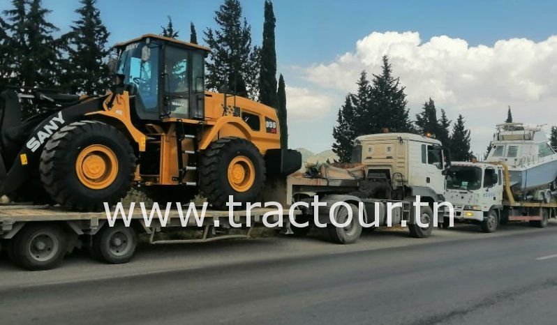 Service de transport d’engin et location de camion avec porte char en Tunisie & Algérie complet