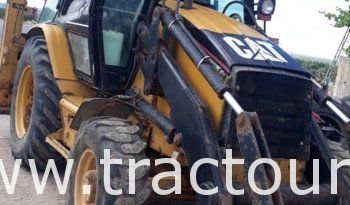 À vendre Tractopelle Caterpillar 428 D (2002) complet