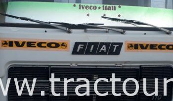 À vendre Camion plateau avec ridelles Fiat Iveco 115-17 complet