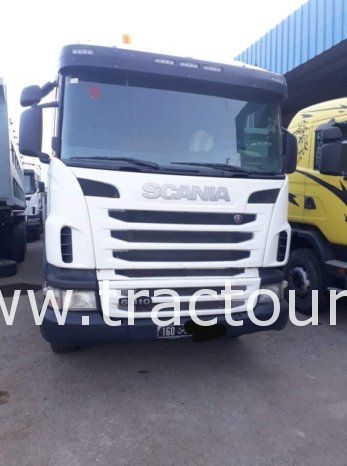 À vendre Tracteur Scania G410 ➕ semi remorque benne TP Comet complet