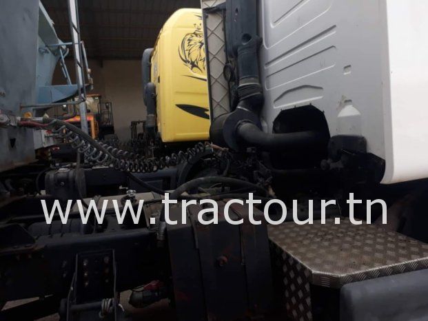 À vendre Tracteur Scania G410 ➕ semi remorque benne TP Comet complet