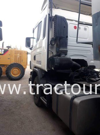 À vendre Tracteur Scania G410 ➕ semi remorque benne TP Comet complet