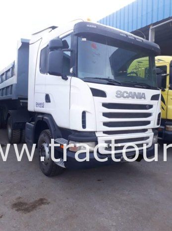 À vendre Tracteur Scania G410 ➕ semi remorque benne TP Comet complet