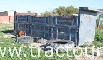 À vendre Benne pour camion 20m³ complet
