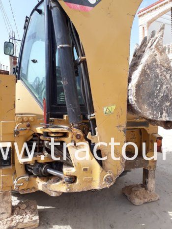 À vendre Tractopelle Caterpillar 428 E complet