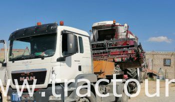Location Tracteur avec semi remorque porte engin Man TGS 33.400 complet