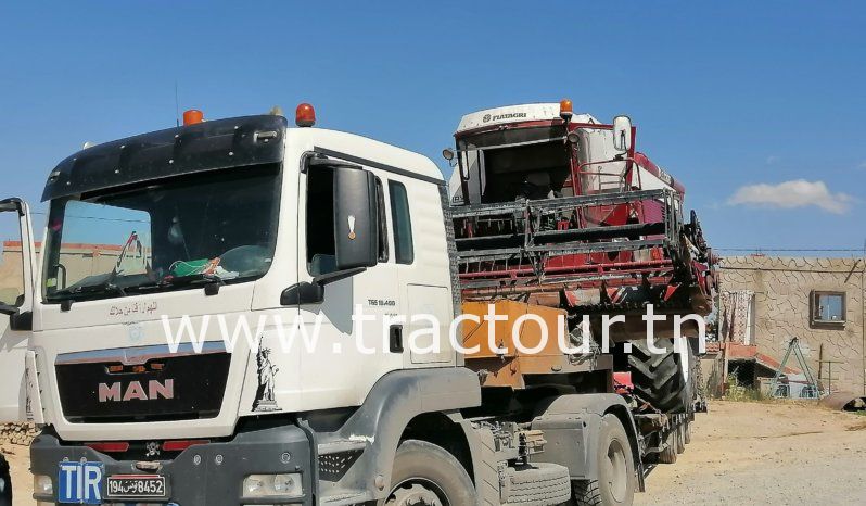 Location Tracteur avec semi remorque porte engin Man TGS 33.400 complet