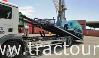 Location Tracteur avec semi remorque porte engin Man TGS 33.400 complet
