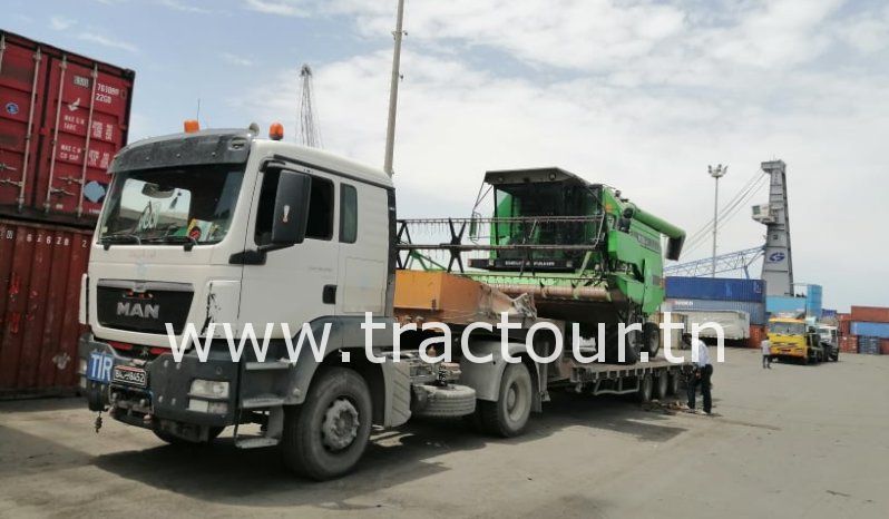 Location Tracteur avec semi remorque porte engin Man TGS 33.400 complet
