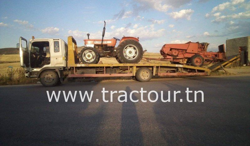 Location Tracteur avec semi remorque porte engin Man TGS 33.400 complet