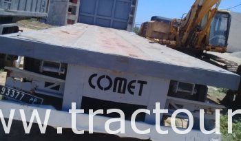 À vendre Semi remorque plateau sans ridelles Comet complet