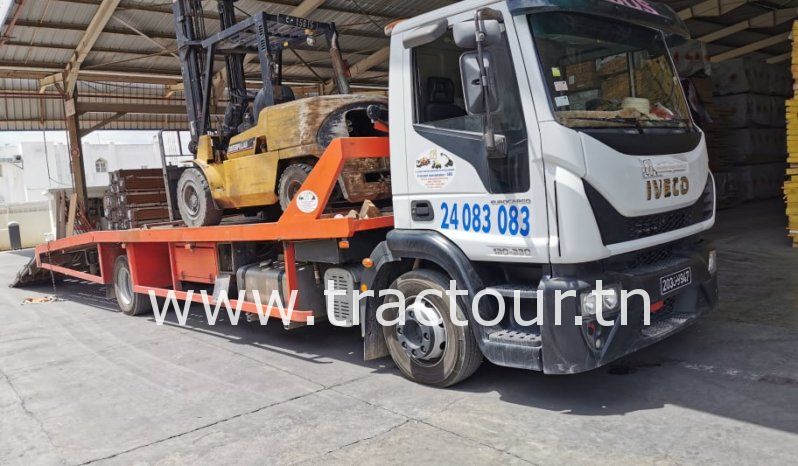 Location d’engin de manutention et camion de remorquage complet