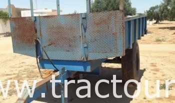 À vendre Semi remorque agricole benne complet