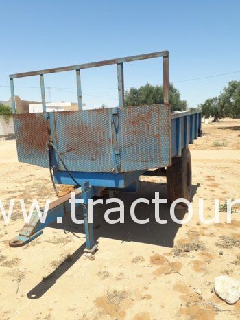 À vendre Semi remorque agricole benne complet