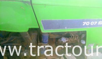 À vendre Tracteur Deutz M 70 07 Mateur complet
