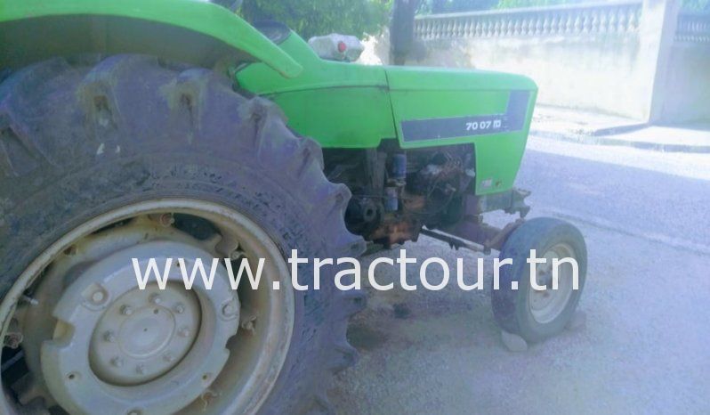 À vendre Tracteur Deutz M 70 07 Mateur complet