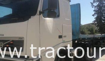 À vendre Tracteur Volvo FH 400 avec semi remorque plateau 3 essieux complet