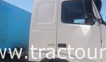 À vendre Tracteur Volvo FH 400 avec semi remorque plateau 3 essieux complet
