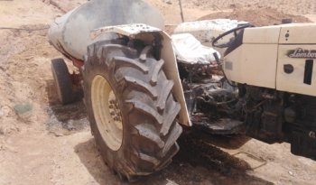 À vendre Tracteur Lamborghini 674-70 N ➕2 pneus neuf ➕ semi remorque agricole citerne complet