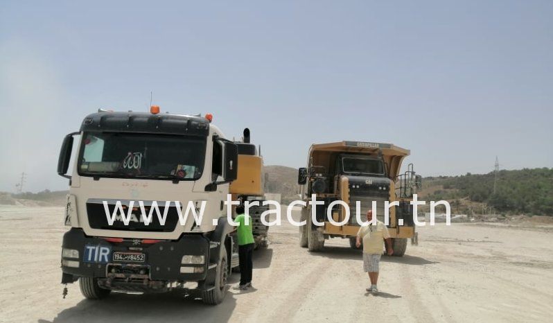 Service de transport d’engin et de location de camion avec porte char en Tunisie & Algérie complet