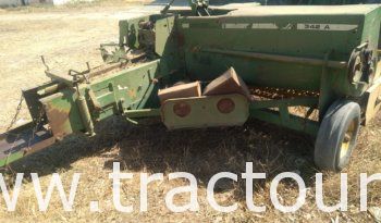 À vendre Tracteur avec matériels John Deere 3130 ➕ presse à paille brissa John Deere 342 A complet