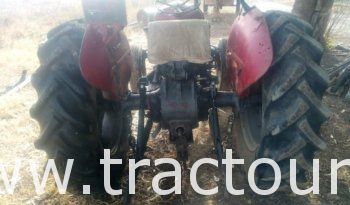 À vendre Tracteur Massey Ferguson MF 35 ➕ semi remorque agricole benne complet