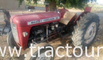 À vendre Tracteur Massey Ferguson MF 35 ➕ semi remorque agricole benne complet