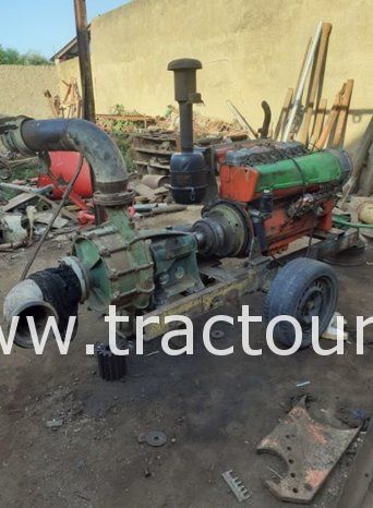 À vendre Motopompe 6 cylindres Deutz avec pompe de pression Caprari  2/100 complet