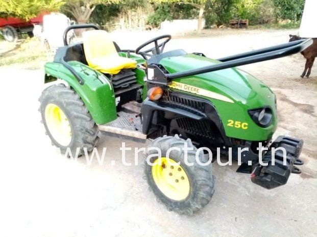 À vendre Micro-tracteur John Deere 25C complet