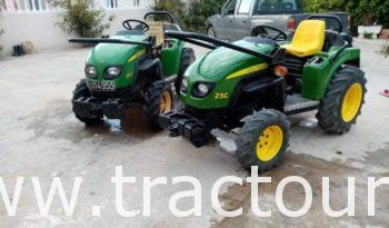 À vendre Micro-tracteur John Deere 25C complet