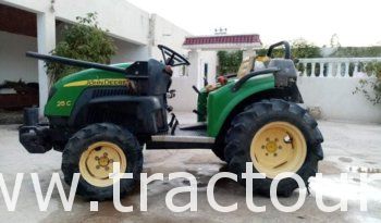 À vendre Micro-tracteur John Deere 25C complet