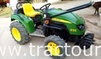 À vendre Micro-tracteur John Deere 25C complet