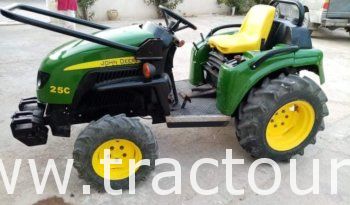 À vendre Micro-tracteur John Deere 25C complet