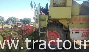À vendre Moissonneuse batteuse Claas Dominator 66 complet