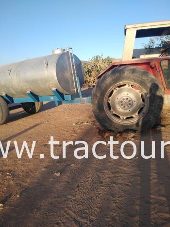 À vendre Tracteur Massey Ferguson 592 ➕ semi remorque agricole citerne 6000 Litres ➕ Déchaumeuse à disques 12 disques complet