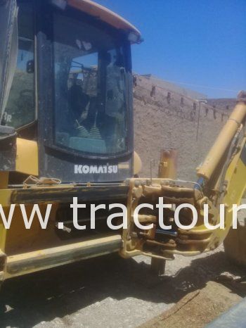 À vendre Tractopelle Komatsu complet