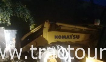 À vendre Tractopelle Komatsu complet