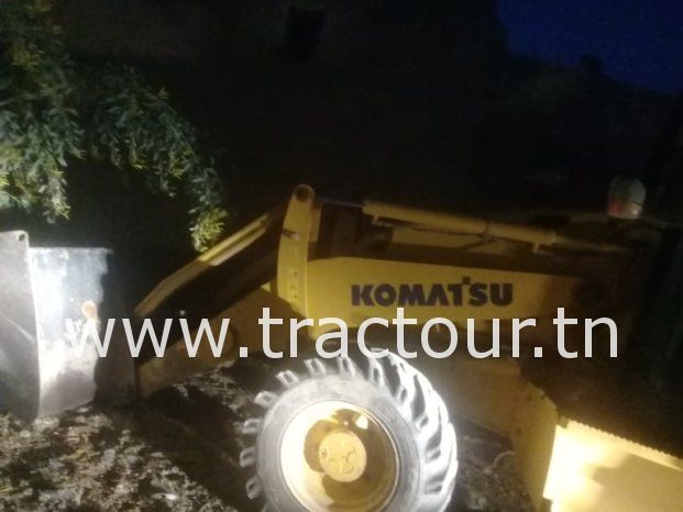 À vendre Tractopelle Komatsu complet