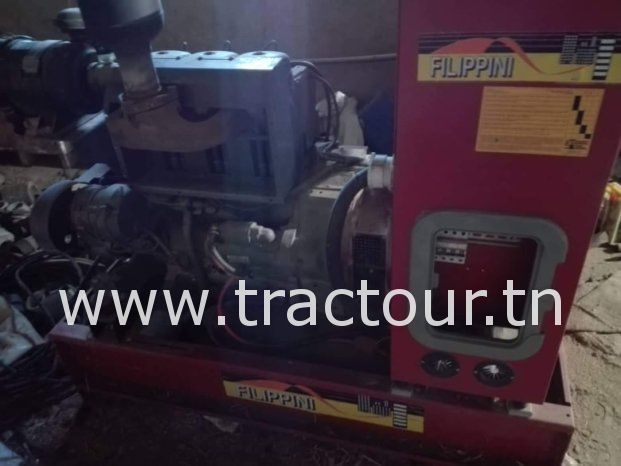 À vendre Groupe électrogène 3 cylindres Deutz 30 kVA complet